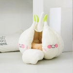 둥지 애완 쿠션 펫 따뜻한 강아지 고양이 침대 마늘 텐트 반려견 하우스 아늑한 숨숨집 : 블러썸33