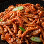 꾸버가 오징어볶음(300g) 매운 오징어볶음 전문점 맛집 : 꾸버가