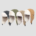 군밤모자 트루퍼햇 겨울 방한 털모자 귀도리 캠핑 스키장 : 양드레몰