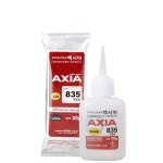 엑시아 835 20g 초강력 순간접착제 중점도 목재 목공 다공재질 크랙보수 접착제 본드 : 동우석재상사