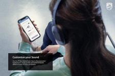 필립스 능동형 소음 차단 헤드폰 무선 Bluetooth H6506 평면 접이식 경량 오버이어 헤드폰다중 연결 포함 깊은 베이스와 30시간 재생... 