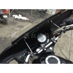 오토바이 윈드 스크린 GV250 바이크 바람막이 쉴드 블랙 : 라임배송대행