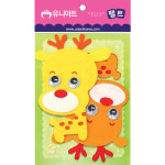 펠트 사슴 2개 유니아트 환경구성 교실 꾸미기 a felt deer 어린이집 유치원 초등학교 학원 인테리어 교실 Felt Environmental... 