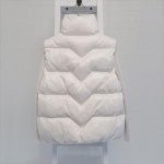 여성 조끼 패딩 다운 가을 겨울 흰색 오리 자켓 양복 : 터키시골언니