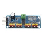 PWM 서보 실드 드라이버 라즈베리 파이용 I2C 인터페이스 PCA9685 모듈 PCA9685PW 16 채널 12 비트 : 운이상점