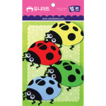 펠트 무당벌레 4개 환경구성 교실 꾸미기 Felt model - ladybug 어린이집 유치원 초등학교 학원 인테리어 교실 Felt Environmental... 