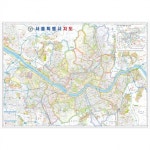 전도 도로 여행 우리나라 코팅 107x77cm 서울시 서울지도 : SJ라라