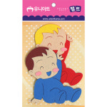 펠트 아기 2개 환경구성 교실 꾸미기 Felt model - baby 어린이집 유치원 초등학교 학원 인테리어 교실 Felt Environmental... 