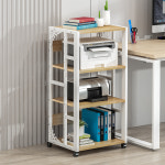 책상 프린터 선반 받침대 테이블 서랍장 랙을 이동하여 간격을 조정할 수 있습니다 사무실 : 브리즈나인