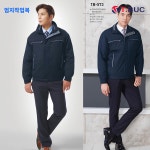 티뷰크 TB-573 겨울작업복 상의 점퍼 근무복 방한복 잠바 : 엄지작업복