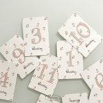 헬로마이베이비 신생아 성장카드 아기셀프촬영소품 출산선물 감성카드 : 디어마이픽