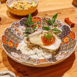 회 접시 원형 뷔페 초밥 스시 생선 의 창조적 인 데 세라믹 그릇 꽃 모양 사시미 플래터 : 브리즈나인