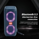 자전거스피커 TG333 무선 LED 블루투스 호환 스피커  1500mAh 휴대용 야외 : 프리팜셀링