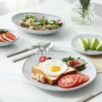 마루신 콜라주 도자기 시리즈 (4size)-파스타 일식 퓨전 접시 : 커밍테이블