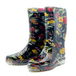 펭귄 미끄럼방지 식당 주방 고무 장화 고무장화 꽃무늬 26cm : 장화도매