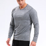 긴팔 머슬핏 헬스 기능성 티셔츠 운동복 : 해결사 스토어