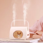 햅시 무선 저소음 LED 무드등 듀얼 분사 가습기 사슴 / 고양이 AROKIN460 : 햅시-고사리 공식총판