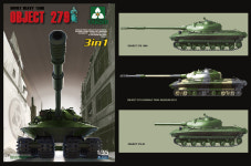 [BT2001] 1/35 Soviet Heavy Tank OBJECT 279 3 in1 : 토이라이프