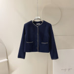 [J0856] 데일리수잔 배색 라인 포인트  니트 자켓 (어깨패드) : 수잔클로젯