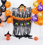 할로윈 데이 축제 마귀할멈 커튼 장식 소품 천장 벽 배너 파티 레이아웃 이벤트 데코 소형 : 문래빗상점