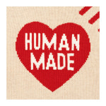 휴먼메이드 하트 니트 스웨터 베이지 HM26CS030 : 더그란데