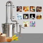 가정용 증류기 와인 주류 와인 증류주 제조기 증류수 장비 304 스테인리스 : GAROglobal