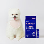 허글 킵잇 유산균 플러스 영양제 강아지 고양이 유산균 프로바이오틱스 2g x 30개입 낱개포장영양제 : 드몽드펫샵
