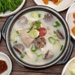 부산 아미동 몽실종가 순대국밥 1인분 사골육수 캠핑음식 밀키트 : 인생식탁