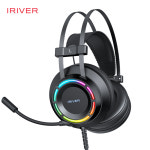 아이리버 가상7.1채널 노이즈캔슬링 ENC마이크 레인보우LED 초경량 USB 게이밍 헤드셋 EQwear-G50H : 이큐메딕 공식수입원