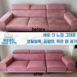 패브릭 소파 청소업체 건식 습식 케어 세탁까지 가능한 전문업체 : 주식회사 새로