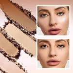 페이스 루즈 파우더 메이크업 슈퍼 내추럴 컬러 컨실러 컴팩트 오래 지속되는 오일 컨트롤 24 시간 광택 프리 웨어 : khsangsa