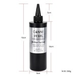 CANNI 노 와이프 탑코트 소크 오프 젤 벌크 원료 LED UV 오래 지속되는 고광택 클린 네일 베이스 225g : khsangsa