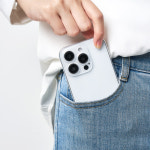 끼움 ZERO03 변색없는 초슬림 생폰 케이스 투명, 아이폰15 : 끼움