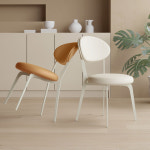 북유럽 의자 인테리어 거실 카페 가정용 프랑스 크림 스타일 식당 심플 모던 라 : 브리즈나인