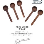 우드 계량스푼 나무 홈카페 핸드드립 10g : A.Z.Mall