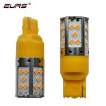 LED 자동차 방향 지시등 후진 램프  P21W LED 1156 BA15S PY21W BAU15S 1157 BAY15D 3030 Led 전구 Canbus T20 7440 W21W : 비케이비와이
