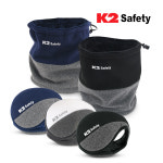 K2 Safety 듀얼 방한 귀마개 등산 귀도리 러닝 귀마개 이어워머 : 힐링스토리샵