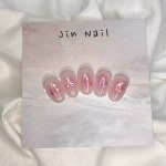 여리여리 치크 수제네일팁 : 진네일-jinnail