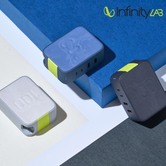인피니티랩 GaN PD3.0 100W 4포트 고속 멀티 충전기 C타입 어댑터 아이폰 하만 : 하만 인피니티랩 공식스토어