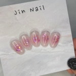 여리여리 치크 수제네일팁 : 진네일-jinnail