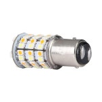 4 개 1157 2357 7528 BAY15D 3528 1210 60 SMD 화이트앰버 스위치 백 60LEDs LED 전구 S25 T25 T20 DRL 방향 지시등  바이크 백색... 