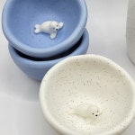 북극남극의만남(펭귄/북극곰/물범술잔) : 윤니도예공방
