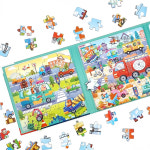 4+1 푸르베베 3in1 성장단계별 그림 퍼즐 동물 농장 아기 유아 판퍼즐 : 푸르베베