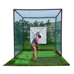 골프 스윙 연습장 타격 연습기 실내 퍼팅 그린 세트 홈 스크린 PGM 야외 망 텐트 케이지 : 우성테크 전기