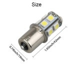 1156 BAU15S BA15S P21W R5W 1157 1141 5050 13smd 화이트 레드 자동차 Led 방향 지시등 브레이크 테일 램프 역방향 전구  12V 24V BA... 