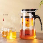 전통차 유리주전자 포트 보이차 녹차 홍자 티포트 1800ML : 1004jun