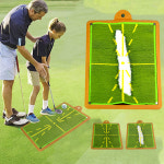 스윙궤적분석 디봇체크매트 임팩트체크 골프연습매트 타격궤도분석 퍼팅매트 골프 연습 스윙 용품 실내 디봇 : 제이엠스토어77