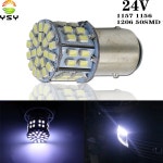 YSY 차량 백업 후미등  방향 지시등  주차 표시등  백색 1206 50 SMD LED 전구  1156 BA15S P21W 400LM  24V  1 개 : 비케이비와이