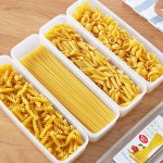 유일홈 파스타 보관 용기 1P 스파게티 면 국수 밀폐 김밥 재료 통 29cm : 유일홈