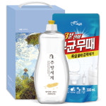 오늘의쉼표 세제 선물세트 답례품 생필품 2종 21호~30호 모음 (주방세제 섬유유연제 세탁세제 다목적세정제) : 소확행.kr